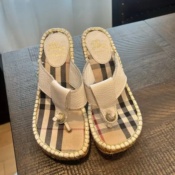 Burberry sandals wedges platform women 5 (35) - Picture 3 of 12